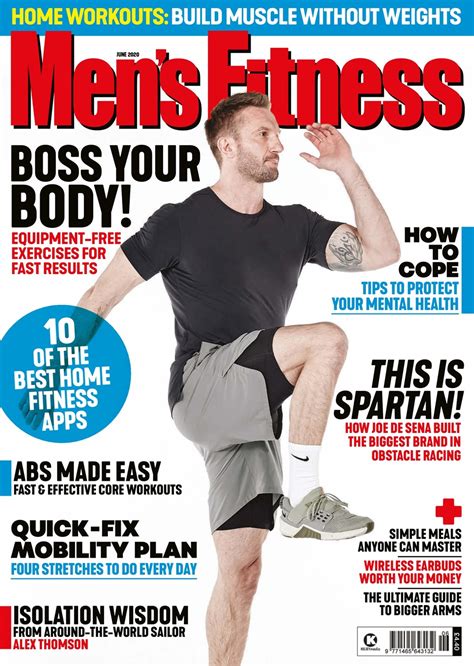 men s fitness magazine june 2020 subscriptions pocketmags