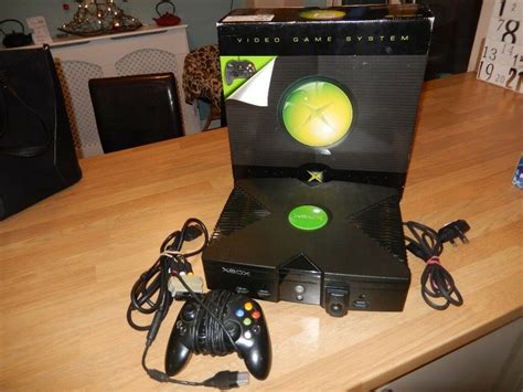 Boxed Original Xbox Console In Very Nice Condition