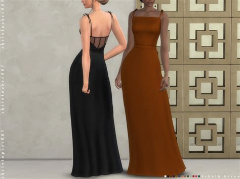 The Sims Resource Behold Dress Christopher067