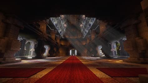 Throne Room To A Palace I Built A While Back Minecraft