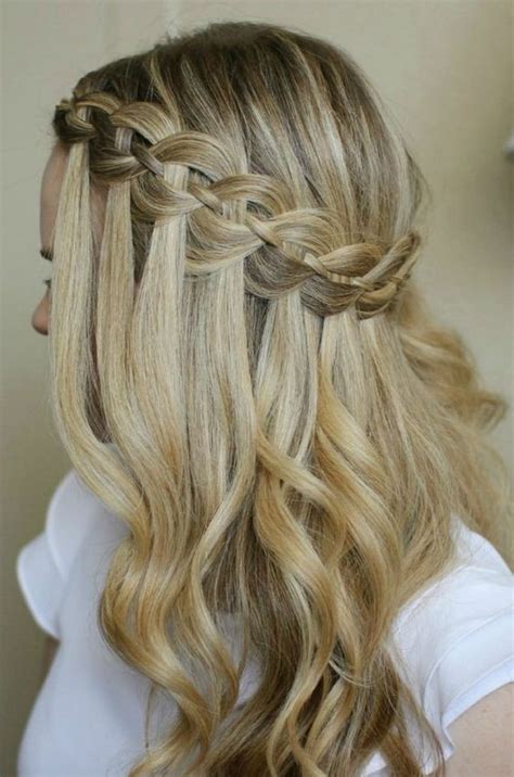 Perfectly rumpled and whipped into some kind of whimsical braid. 10 Pretty Waterfall French Braid Hairstyles 2020
