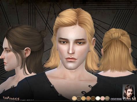 This Hair Style Has 15 Kinds Of Color Found In Tsr Category Sims 4