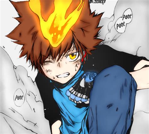 Art My Coloring For Tsuna Katekyo Hitman Reborn Rmanga