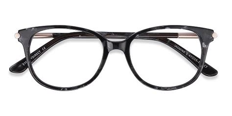 Jasmine Cat Eye Gray Floral Glasses For Women Eyebuydirect Grey Floral Eyebuydirect Eyeglasses