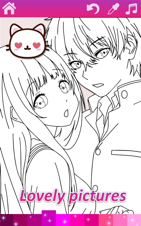 Anime Manga Coloring Pages With Animated Effects Br Apps