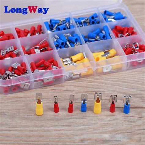 280pcs Assorted Full Insulated Fork U Type Set Terminals Connectors