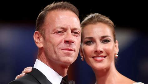 Rocco Siffredi And His Wife Rosa Caracciolo Attend The Reparer Les