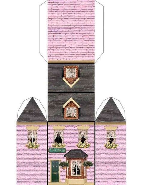 art toys para imprimir fotos diseños recortables ellahoy paper houses glitter houses