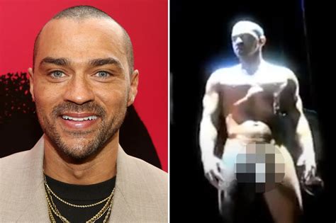 Omg He S Naked Actor Jesse Williams Lets It All Hang Out During His