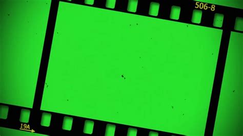 Best 5 Film Strip Green Screen Footages Royalty Free Film Reel Green