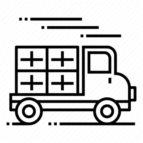 Delivery Estate Home Moving Truck Van Icon Download On Iconfinder