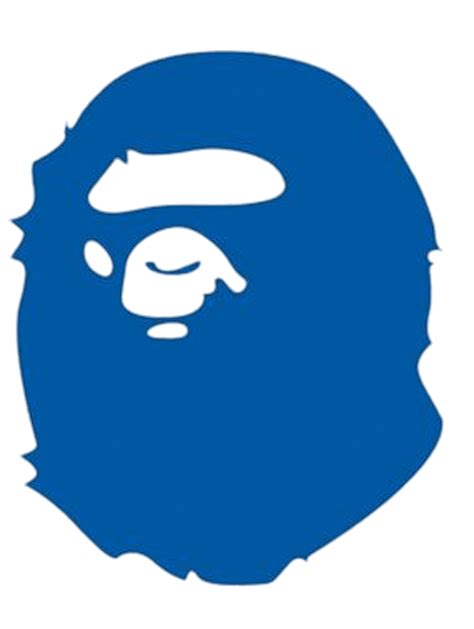 Bape Blue Logo Transparent Png Stickpng