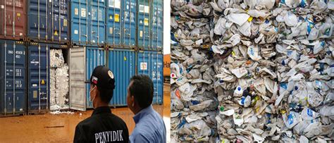 Ri Nyatakan Perang Sampah Import Dengan Tendang Balik Kontainer Sampah