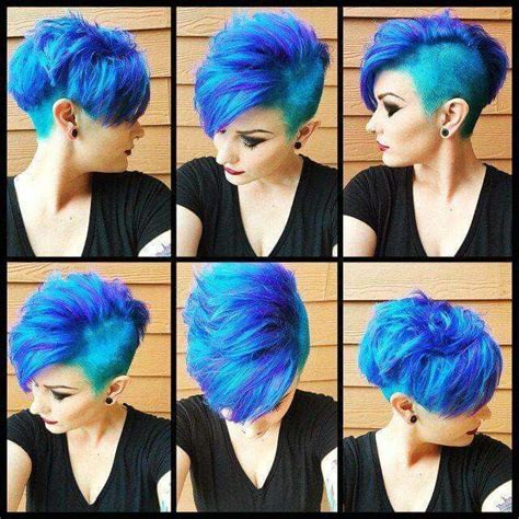 11 Pixie Cut Blue Short Hairstyle Trends Short Locks Hub