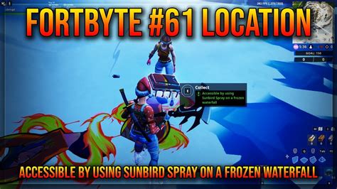 Fortbyte 61 Location Accessible By Using Sunbird Spray On A Frozen