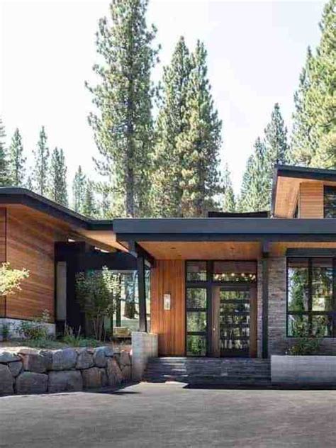 Insanely Beautiful Mountain Modern Home In The Sierra Mountains