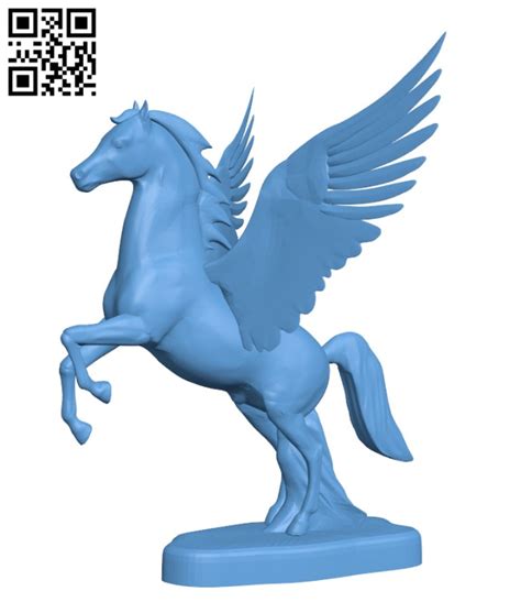 Pegasus Horse H002694 File Stl Free Download 3d Model For Cnc And 3d