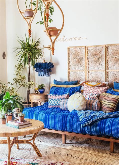 Move Over Minimalism—these Bohemian Living Rooms Are Bursting With