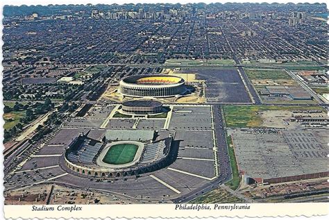 Philadelphia Sports Complex 10x111483 Stadium Postcards
