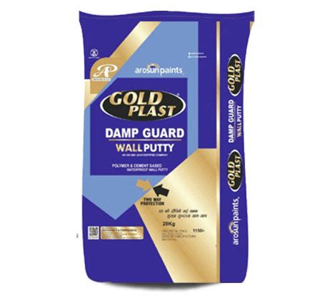 Gold Plast Damp Gaurd Wall Putty Arosun Paints Coating India Manufacturers Exporters