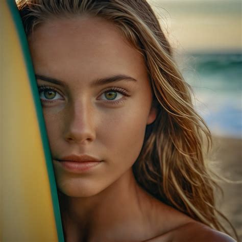 Australian Surfer Girl 02 Ai Images Flickr