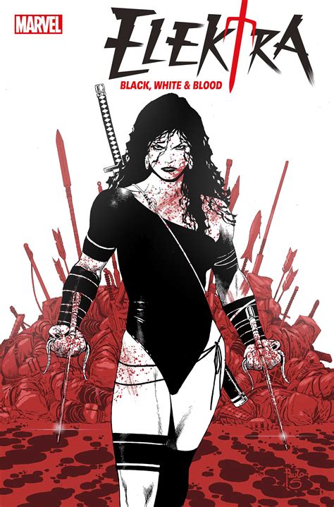 Elektra Black White Blood 3 Review Weird Science Marvel Comics