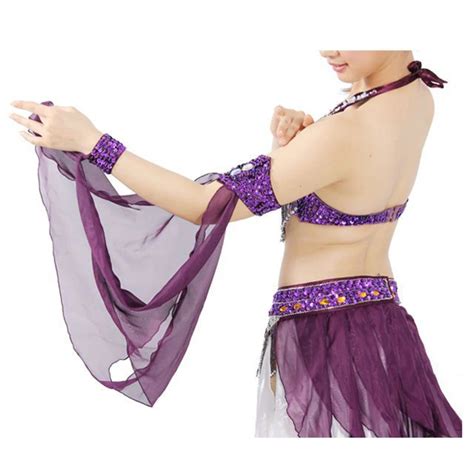 2018 Wholesale Women Cheap Belly Dance Accessories Belly Dancing Hand Veils Decoration Various