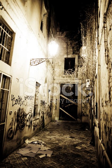 Grungy Dead End Alley Stock Photo Royalty Free Freeimages