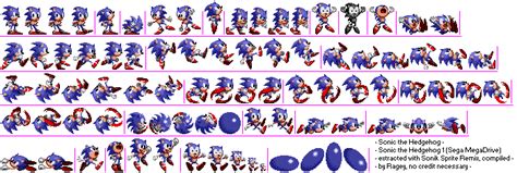 Sonic Sprites Classic Sonic Sprite Sonic