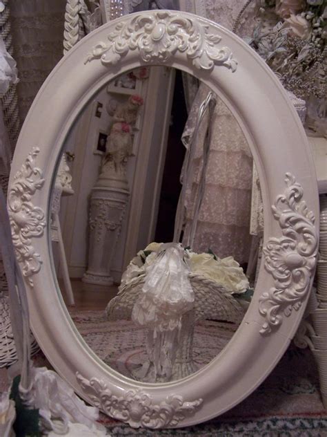 Antique White Oval Mirror Ideas On Foter