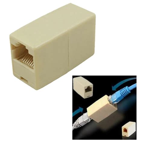 Vonets 10pcs Ethernet Rj45 Rj 45 Cat 5 Cable Female Type Connector Lan