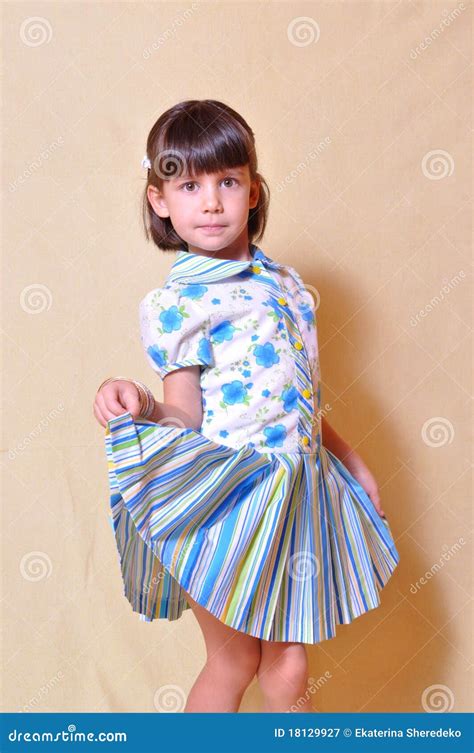 Cute Girl In Dress Royalty Free Stock Photography Image 18129927