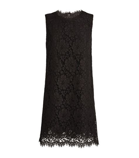 Dolce Gabbana Sleeveless Lace Mini Dress Harrods Uk