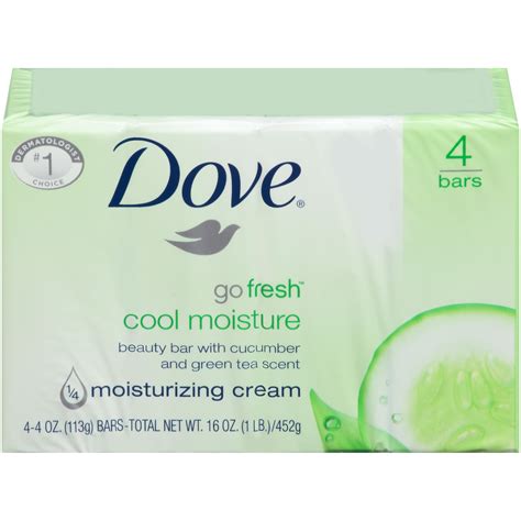 Dove Go Fresh Beauty Bar With Cucumber And Green Tea Scent 4 425