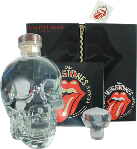 Crystal Head Vodka In Der Rolling Stones Special Edition Zum 50 Jubiläum