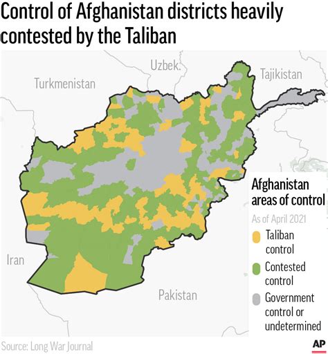 Mapping The Afghan War While Murky Points To Taliban Gains Wowk 13 News