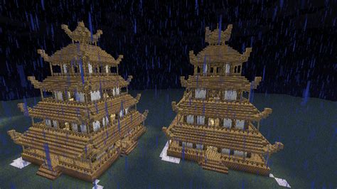 Minecraft Pagoda By Gammlergamer On Deviantart