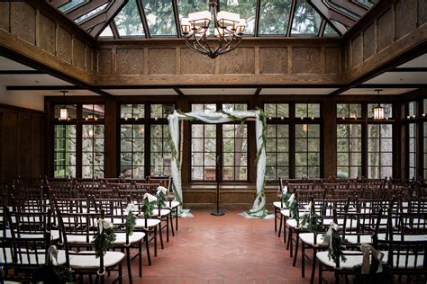 Our Conservatory Is The Perfect Place For A Winter Wedding Ceremony