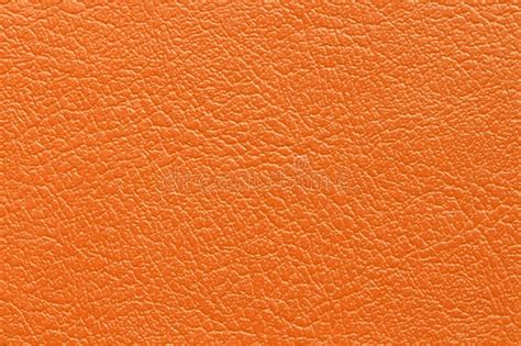 Orange Leather Texture Background Stock Image Image Of Furniture