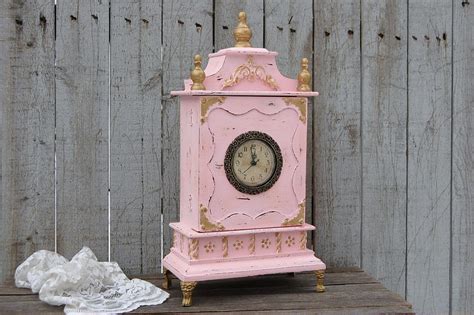 Pink French Provincial Clock Shabby Chic Pink Shabby Chic Shops