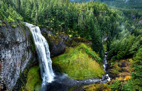 Salt Creek Falls Willamette National Forest Oregon Cascades