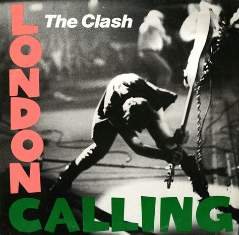 The Clash London Calling Iconic Album Retro Poster Various Sizes
