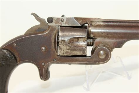 Smith And Wesson Model 1 12 Single Action Revolver Candr Antique016