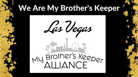 We Are My Brothers Keeper My Brothers Keeper Mbk Alliance Youtube