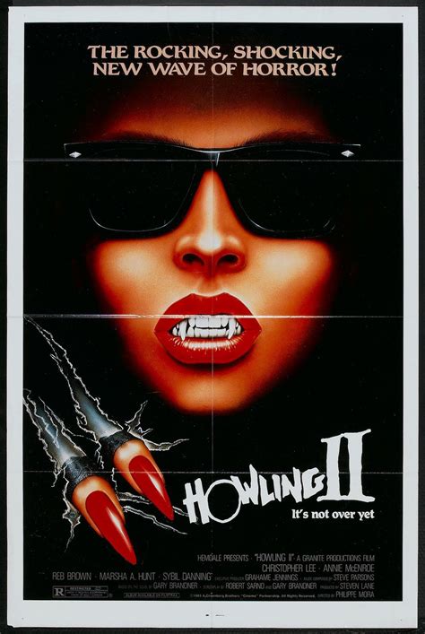 Howling Ii Your Sister Is A Werewolf 1985 Newest Horror Movies Best Werewolf Movies