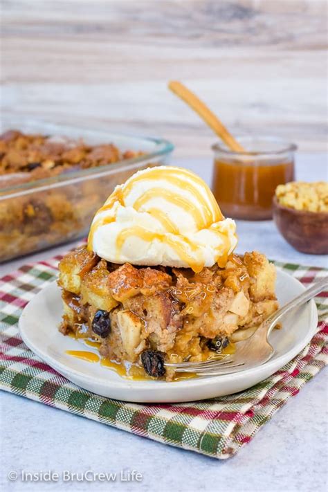 Easy Apple Bread Pudding Inside BruCrew Life This Unruly