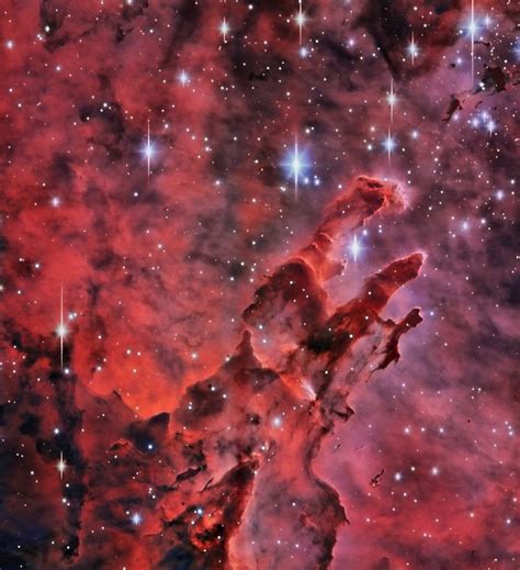 M 16 Eagle Nebula Pillars Of Creation By Gran Canaria Telescope
