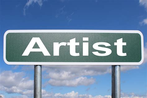 Artist Free Of Charge Creative Commons Highway Sign Image