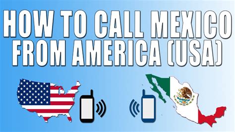 Country code, area codes and more international calling info read more. How To Call Mexico From America (USA) - YouTube