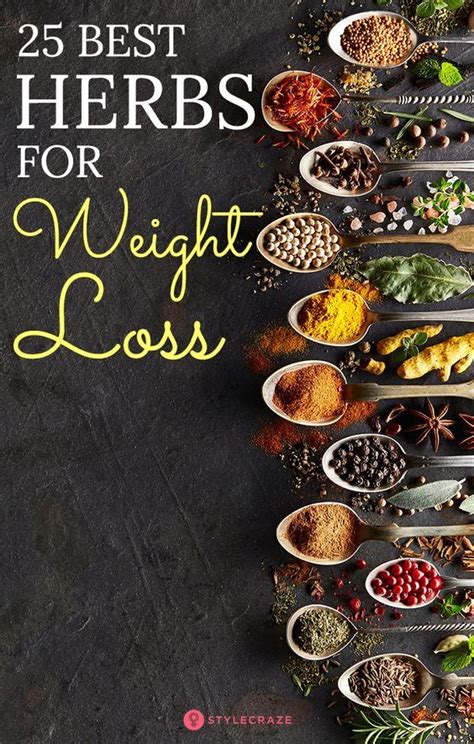 15 Powerful Herbs For Weight Loss And Their Benefits Artofit